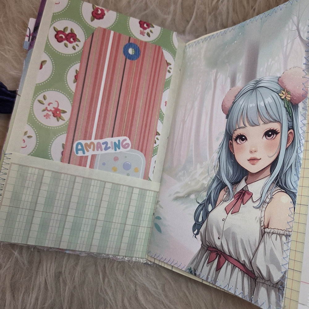 " LOVE " Kawaai Junk Journal - Picture 5 of 12